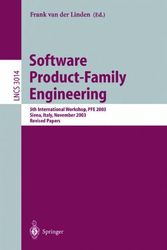 Cover Art for 9783540219415, Software Product-Family Engineering by Frank Van Der Linden