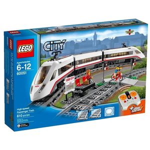 Cover Art for 0673419207799, High-speed Passenger Train Set 60051 by LEGO