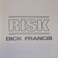 Cover Art for 9782830202878, Risk by Dick Francis