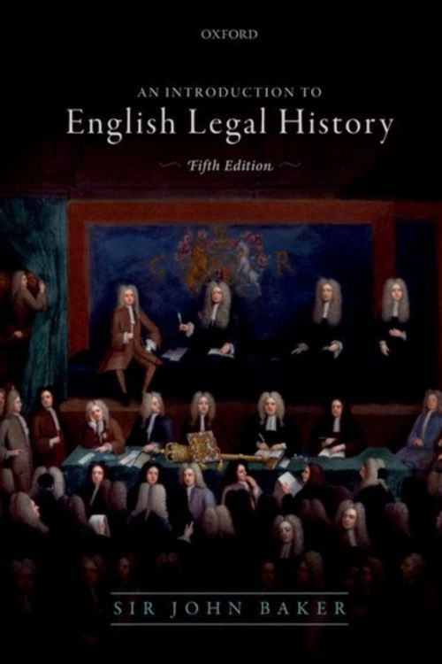 Cover Art for 9780198812616, Introduction to English Legal History by John Baker