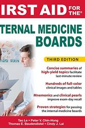 Cover Art for 9780071713016, First Aid for the Internal Medicine Boards by Tao Le
