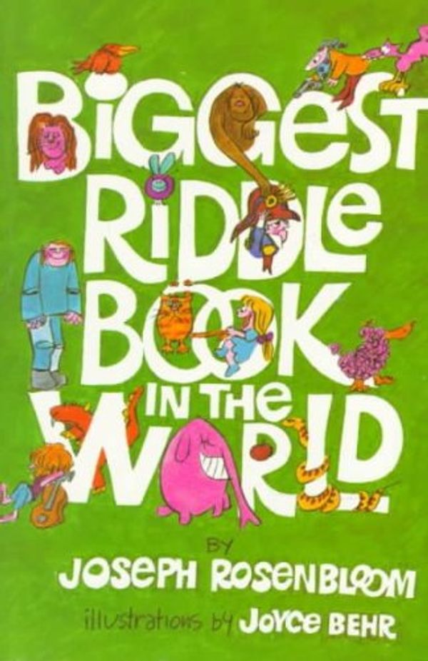 Cover Art for 9780806959054, Biggest Riddle Book in the World (Revised) Rosenbloom, Joseph ( Author ) Sep-15-1976 Paperback by Joseph Rosenbloom