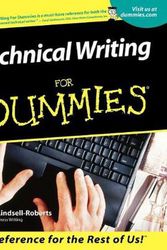 Cover Art for 9780764553080, Technical Writing for Dummies. by Sheryl Lindsell-Roberts