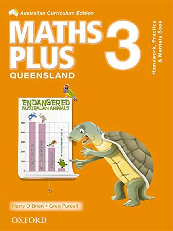 Cover Art for 9780195578492, Maths Plus QLD Australian Curriculum Edition Mentals, Practice and Homework 3 by O Brien, Purcell