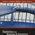 Cover Art for 9781337148092, Statistics for Business & Economics + Mindtap Business Statistics, 1 Term - 6 Months Access Card by David R. Anderson, Dennis J. Sweeney, Thomas A. Williams, Jeffrey D. Camm, James J. Cochran