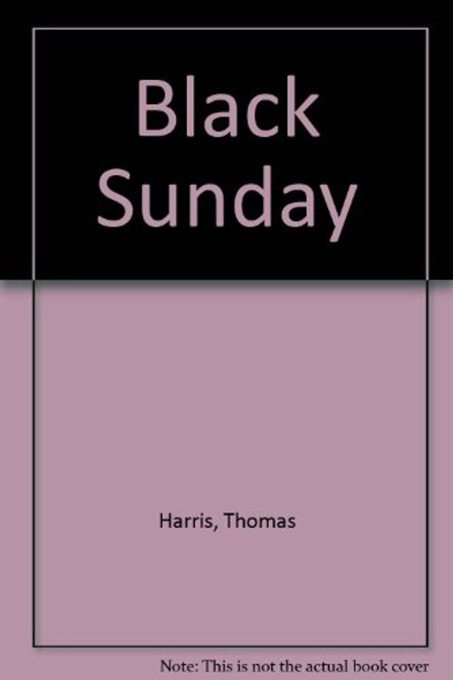 Cover Art for 9780899668765, Black Sunday by Thomas Harris