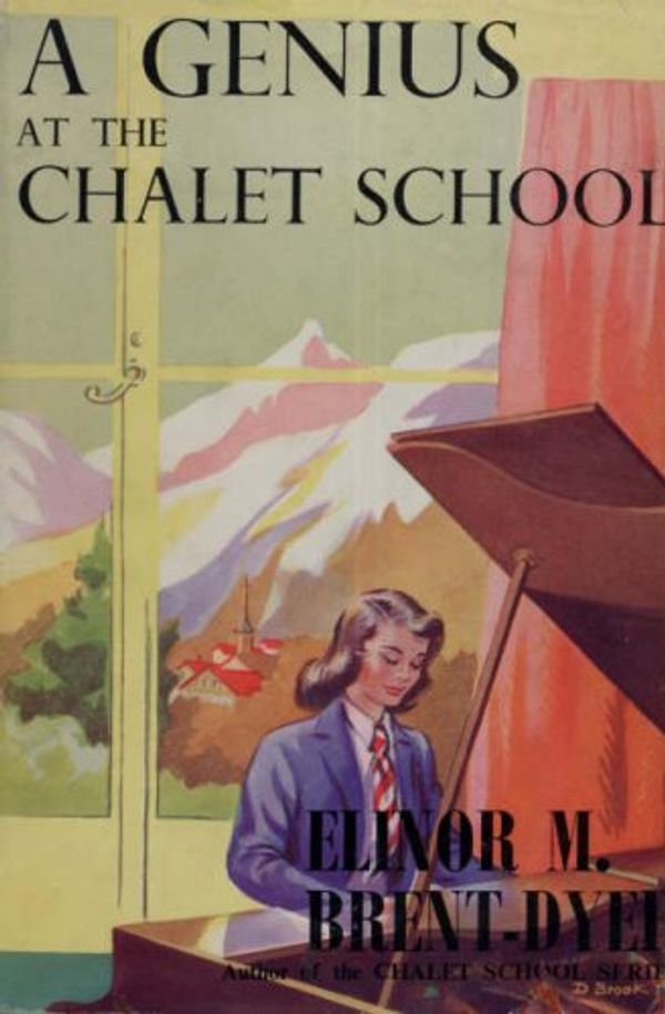 Cover Art for 9781847450241, A Genius at the Chalet School by Elinor M. Brent-Dyer