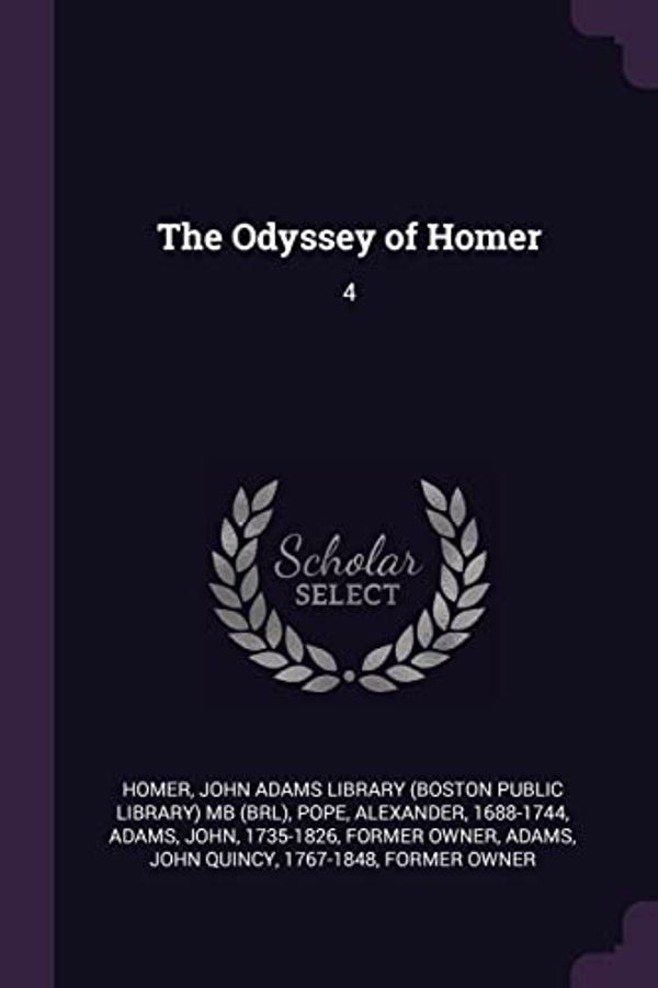 Cover Art for 9781378103593, The Odyssey of Homer: 4 by Homer Homer
