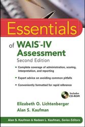 Cover Art for 9781118271889, Essentials of WAIS-IV Assessment by Elizabeth O. Lichtenberger, Alan S. Kaufman