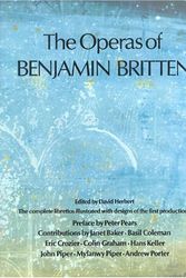 Cover Art for 9780941533713, The Operas of Benjamin Britten by David Herbert