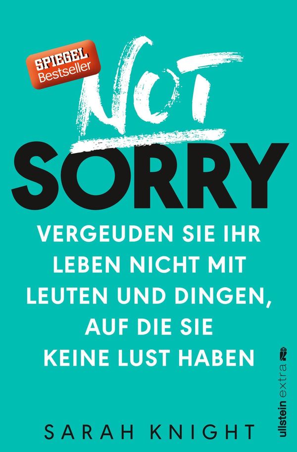 Cover Art for 9783843714518, Not Sorry by Sarah Knight
