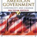 Cover Art for 9780321195739, American Government by Karen O'Connor