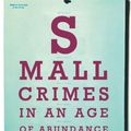 Cover Art for 9781509837731, Small Crimes in an Age of Abundance by Matthew Kneale