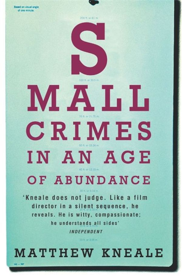 Cover Art for 9781509837731, Small Crimes in an Age of Abundance by Matthew Kneale