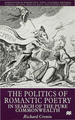 Cover Art for 9780333761069, The Politics of Romantic Poetry by Richard Cronin