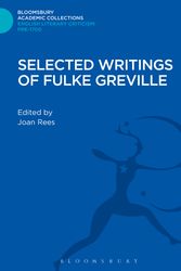 Cover Art for 9781472513397, Selected Writings of Fulke Greville by Fulke Greville