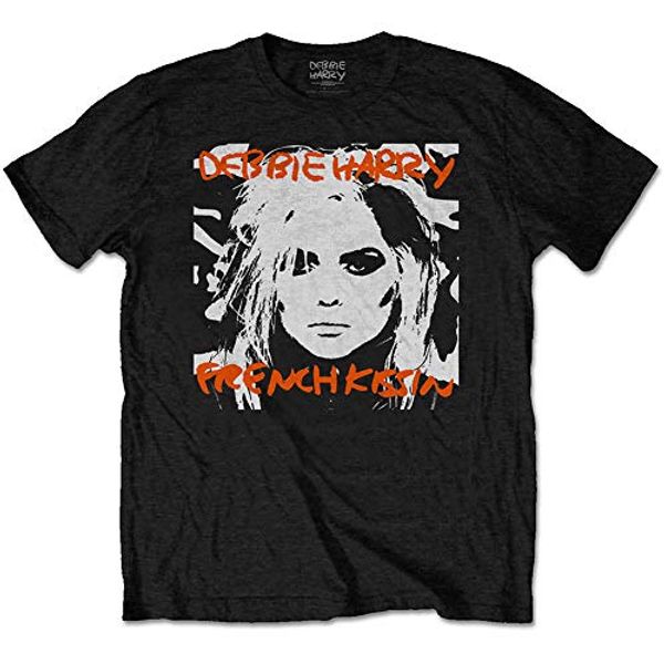 Cover Art for 5056170676038, Debbie Harry T Shirt French Kissin Blondie Band Logo Official Mens Black XL by Debbie Harry
