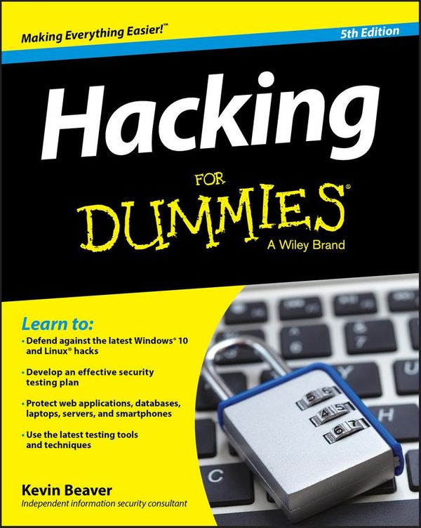 Cover Art for 9781119154693, Hacking For Dummies by Kevin Beaver