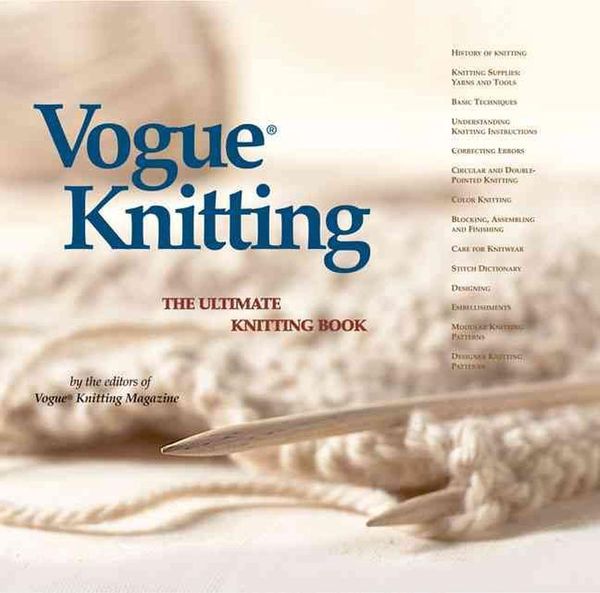 Cover Art for 9781931543163, "Vogue Knitting" by Vogue