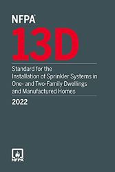 Cover Art for 9781455927821, NFPA 13D, Standard for the Installation of Sprinkler Systems in One- and Two-Family Dwellings and Manufactured Homes, 2022 Edition by National Fire Protection Association (NFPA)