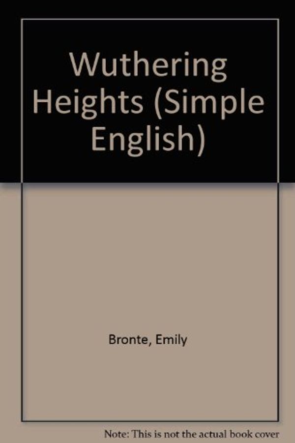 Cover Art for 9780582528093, Wuthering Heights by Emily Brontë