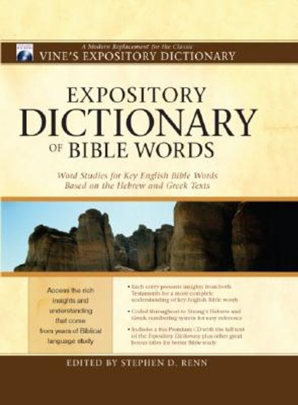 Cover Art for 9781565636736, Expository Dictionary of Bible Words by RENN