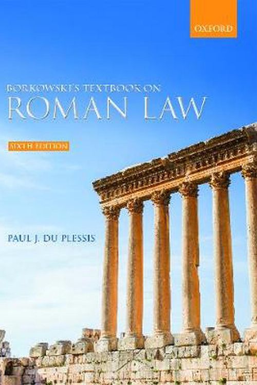 Cover Art for 9780198848011, Borkowski's Textbook on Roman Law by Du Plessis, Paul J.