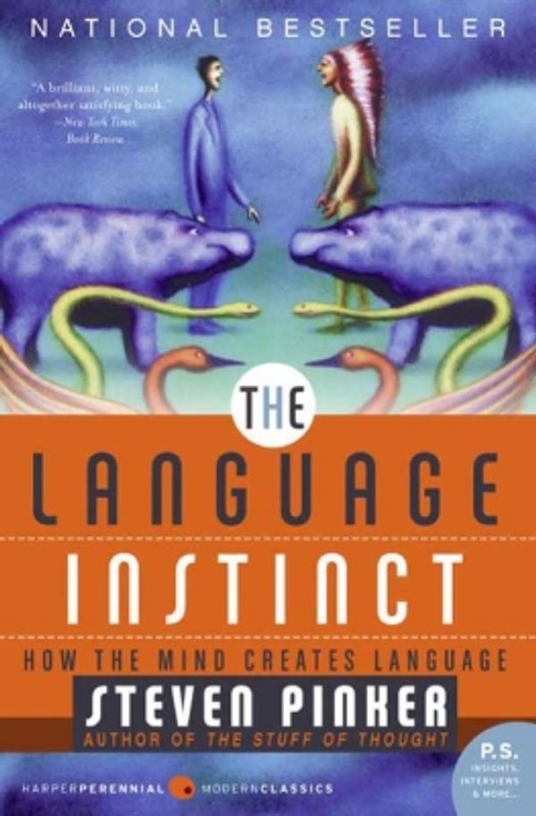 Cover Art for 9780062032522, The Language Instinct by Steven Pinker