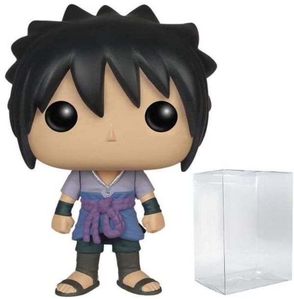 Cover Art for B09DTK2X1V, POP Anime: Naruto Shippuden - Sasuke Funko Pop! Vinyl Figure (Bundled with Compatible Pop Box Protector Case) by Unknown