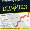 Cover Art for 9781119992349, Investing in Shares For Dummies by Isabelle Kassam, Paul Mladjenovic
