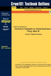 Cover Art for 9781428843073, Outlines & Highlights for Global Business by Peng, Mike W., ISBN by Cram101 Textbook Reviews