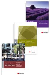 Cover Art for 9780001549852, Australian Property Law: Cases, Materials and Analysis, 6th edition, LexisNexis Study Guide: Property Law, 2nd edition and Property Law in New South Wales, 5th edition (Bundle) by Na