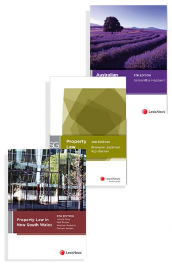 Cover Art for 9780001549852, Australian Property Law: Cases, Materials and Analysis, 6th edition, LexisNexis Study Guide: Property Law, 2nd edition and Property Law in New South Wales, 5th edition (Bundle) by Na