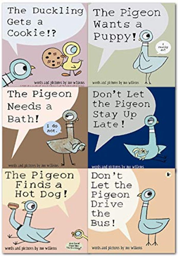 Cover Art for 9780545318365, Pigeon Pack (4 Book Set) (The Pigeon Finds a Hot Dog!; Don't Let Pigeon the Stay Up Late!; The Pigeon Wants a Puppy!; Don't Let the Pigeon Drive the Bus!) by Mo Willems