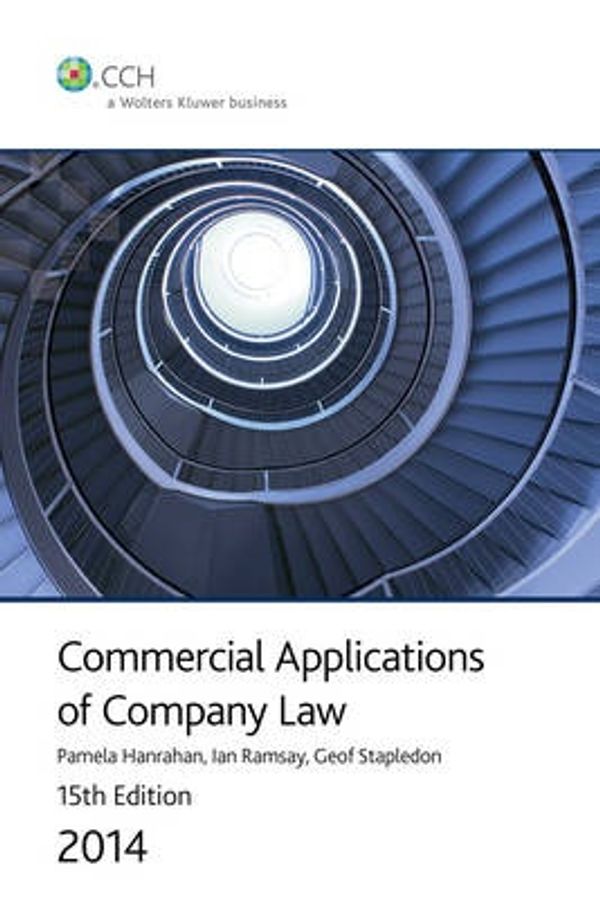 Cover Art for 9781922215659, Commercial Applications of Company Law 2014 by Pamela Hanrahan