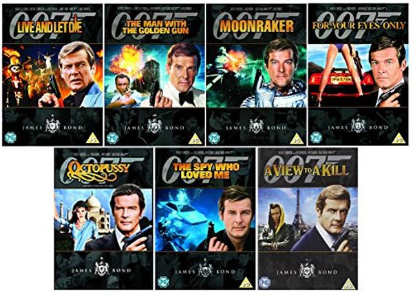 Cover Art for 0640901193083, Roger Moore 007 James Bond Remastered Collection: The Man With The Golden Gun [1974] / Moonraker [1979] / Octopussy [1983] / Live And Let Die [1973] / The Spy Who Loved Me [1977] by 