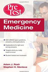 Cover Art for 9780071477857, Emergency Medicine by Rosh, Adam, Menlove, Stephen
