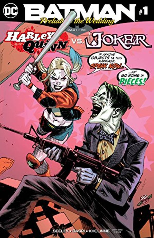 Cover Art for B07DWHBLT8, BATMAN PRELUDE TO THE WEDDING HARLEY VS JOKER #1 by Tim Seeley