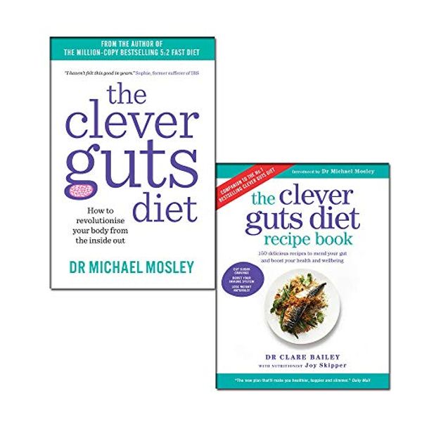 Cover Art for 9789124022976, Clever Guts Diet Recipe 2 Books Collection Set By Michael Mosley & Clare Bailey by Michael Mosley, Dr. Clare Bailey