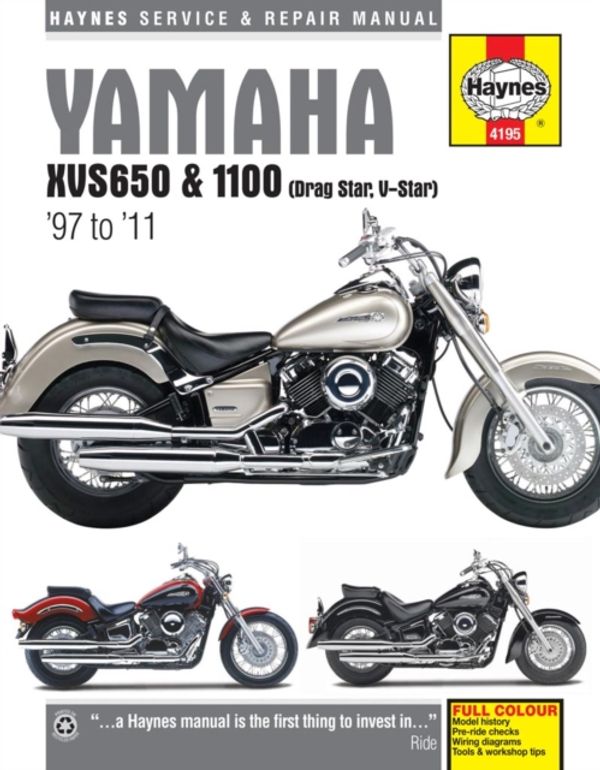 Cover Art for 9781785212697, Yamaha XVS650 & 1100 (Drag Star, V-Star) Service and Repair Manual by Phil Mather