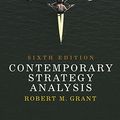 Cover Art for 9781405163095, Contemporary Strategy Analysis by Robert M. Grant