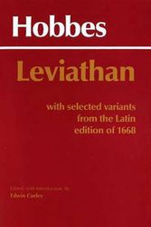 Cover Art for 9780872201781, Leviathan: With Selected Variants from the Latin Edition of 1668 by Thomas Hobbes