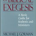 Cover Art for 9780801046414, Elements of Biblical Exegesis by Michael J. Gorman