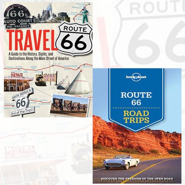 Cover Art for 9789123489596, Route 66 Travel Guide Collection 2 Books Bundle Collection - A Guide to the History, Sights, and Destinations Along the Main Street of America, Lonely Planet Route 66 Road Trips by Jim Hinkley