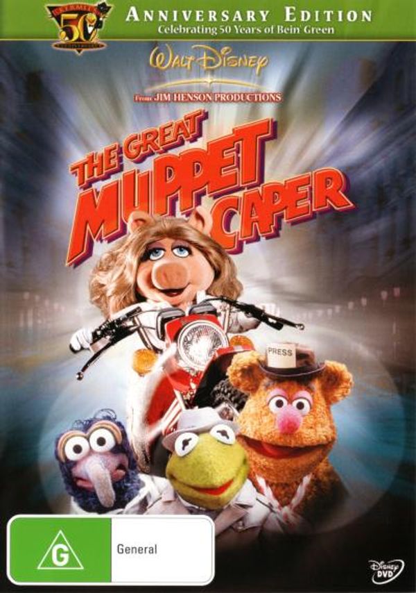 Cover Art for 9398521603031, Great Muppet Caper, The (50th Anniversary Edition) by Peter Ustinov,Robert Morley,Diana Rigg,Charles Grodin,Jack Warden