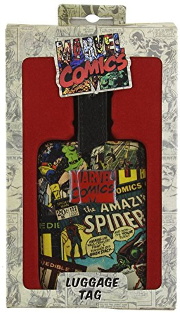 Cover Art for 5060083334343, Retro Marvel Comics Luggage Tag by BB Designs