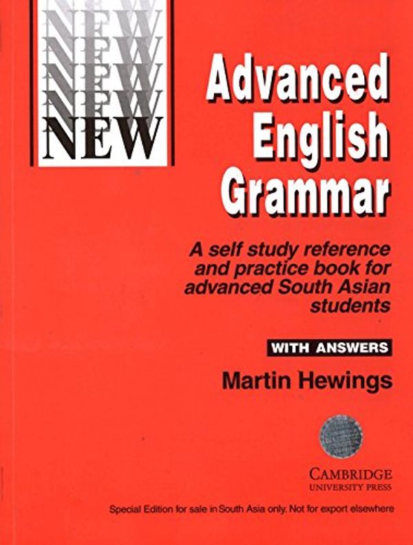 Cover Art for 9788175960671, Advanced English Grammar by Martin Hewings