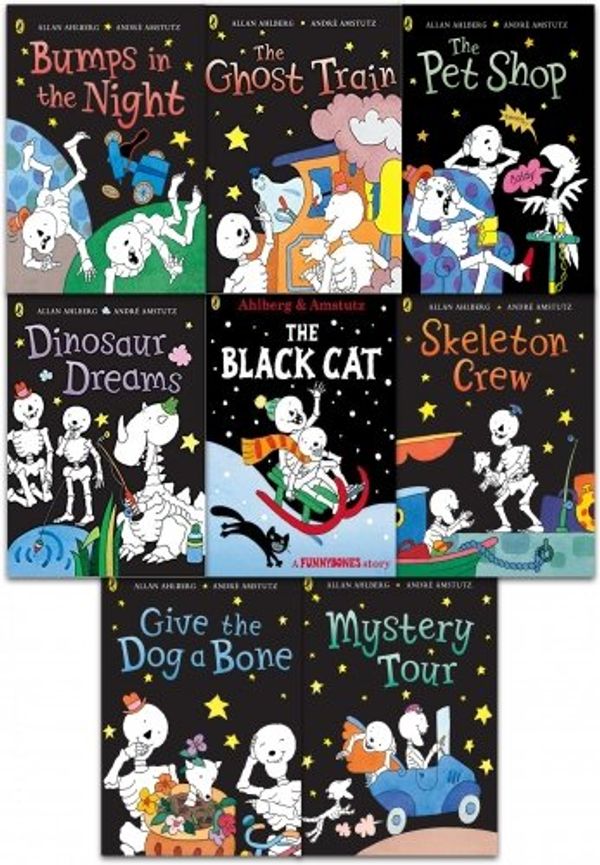Cover Art for 9789526526928, Funny Bones 5 Books Set Collection By Janet and Allan Ahlberg (FunnyBones, The Black Cat , The Ghost Train, The Pet Shop, Bumps in the Night) by Janet and Allan Ahlberg