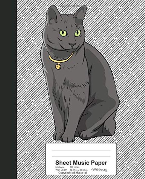 Cover Art for 9781072157922, Sheet Music Paper: Book Korat Cat (Weezag Sheet Music Paper Notebook) by Weezag