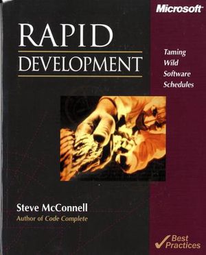 Cover Art for 9781556159008, Rapid Development by Steve McConnell